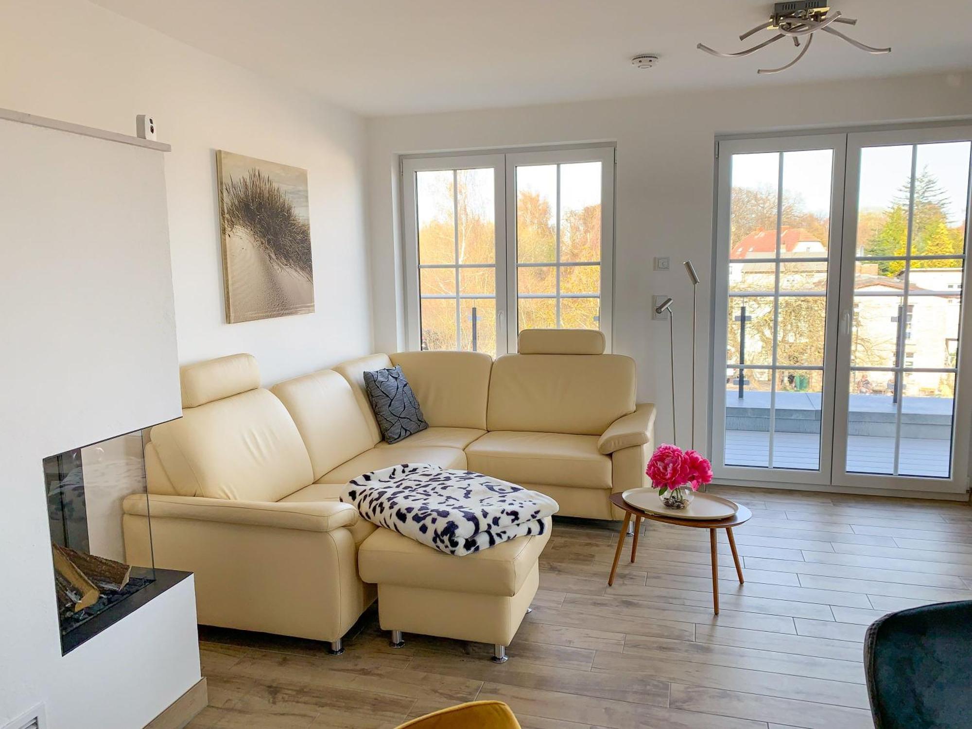 Penthouse Meerblick Lauterbach  Exterior foto