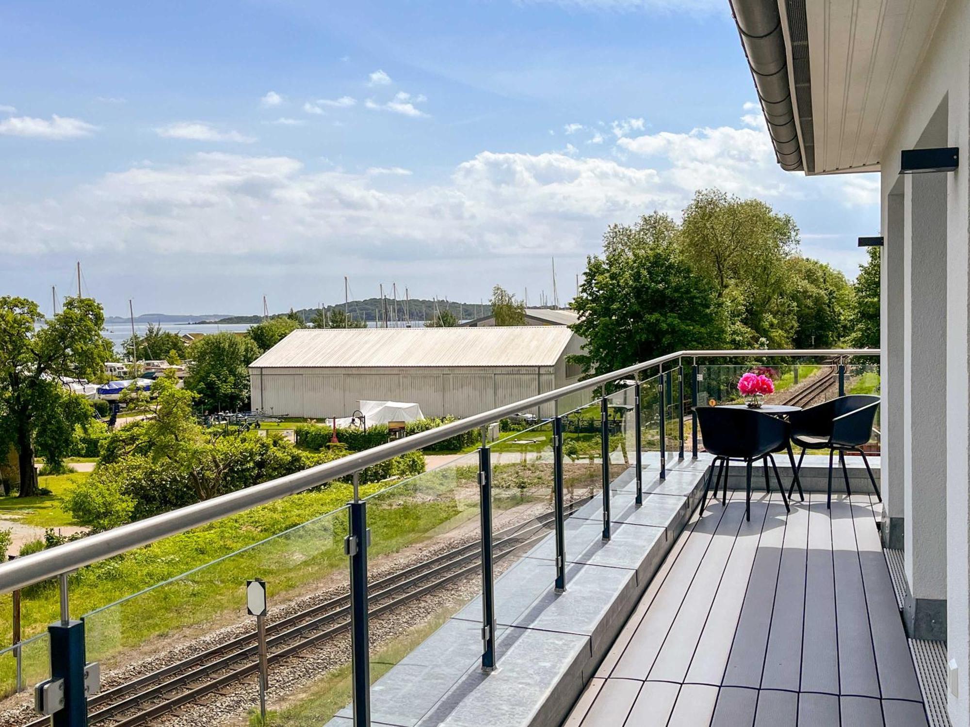 Penthouse Meerblick Lauterbach  Exterior foto