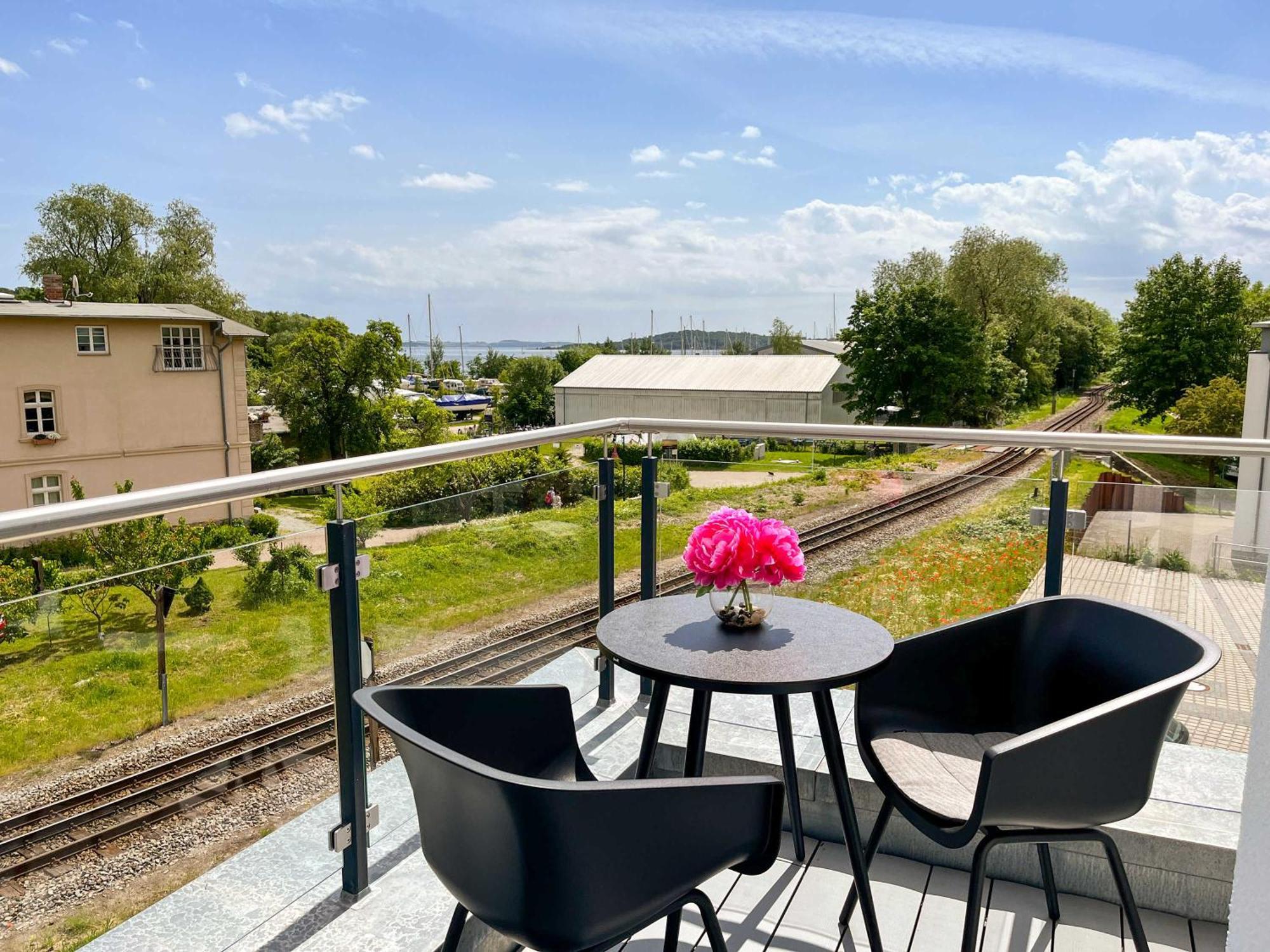 Penthouse Meerblick Lauterbach  Exterior foto